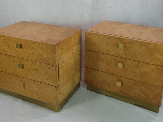 Milo Baughman Night Stands for Founders Furniture