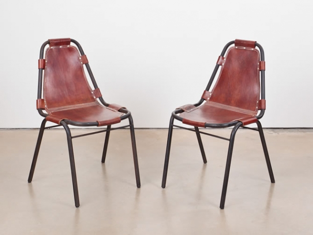 Charlotte Perriand Les Arcs stackable chairs