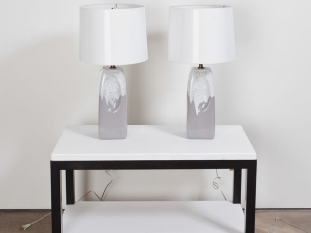 Sculptural table lamps