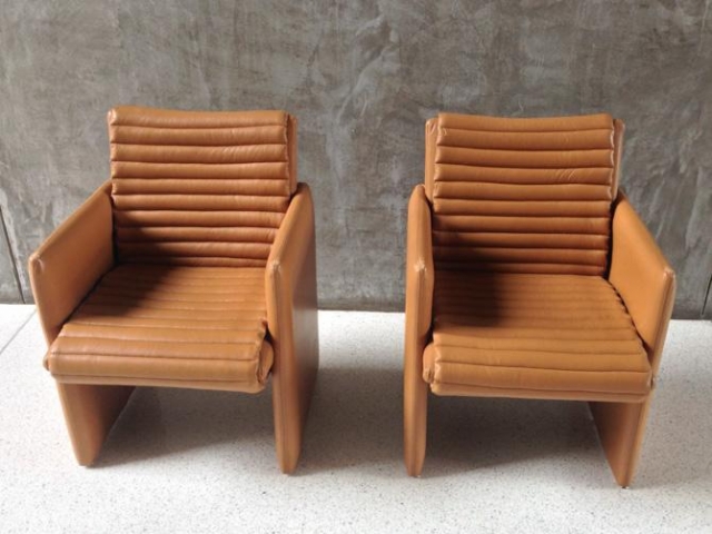 Saporiti arm chairs